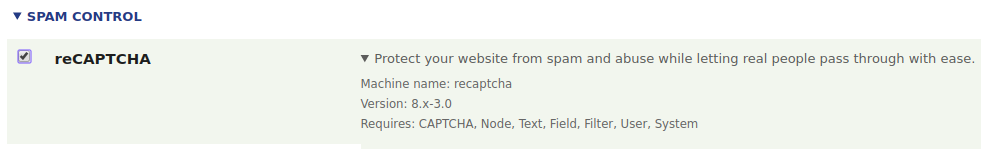 reCaptcha